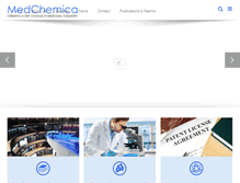 Tablet Screenshot of medchemica.com
